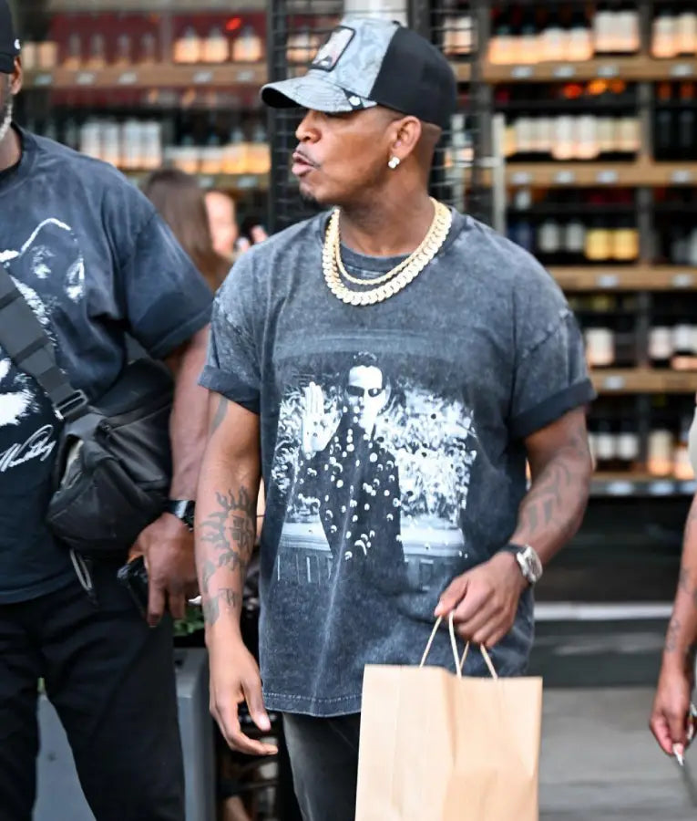 Ne-Yo Beverly Hills 2025 Graphics Print T-shirt