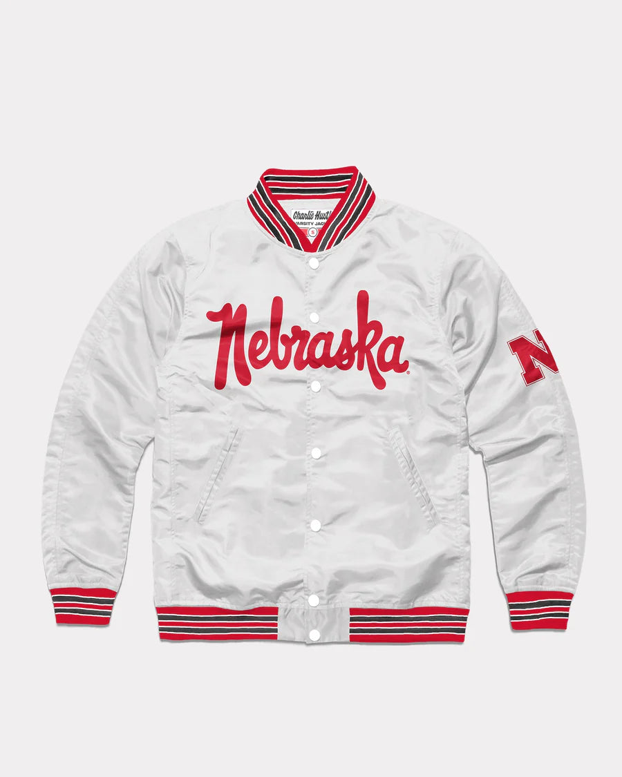 Nebraska Script Letterman Jacket
