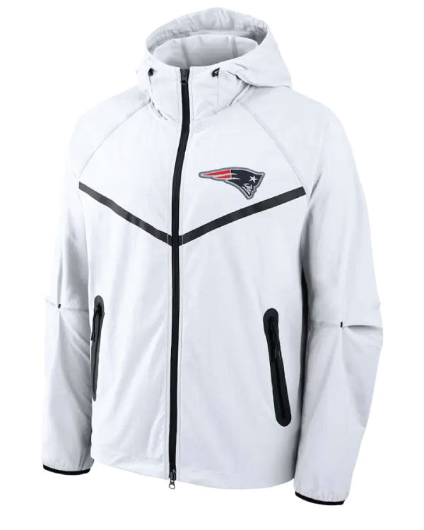 New England Patriots White 2025 Rivalries Collection Jacket
