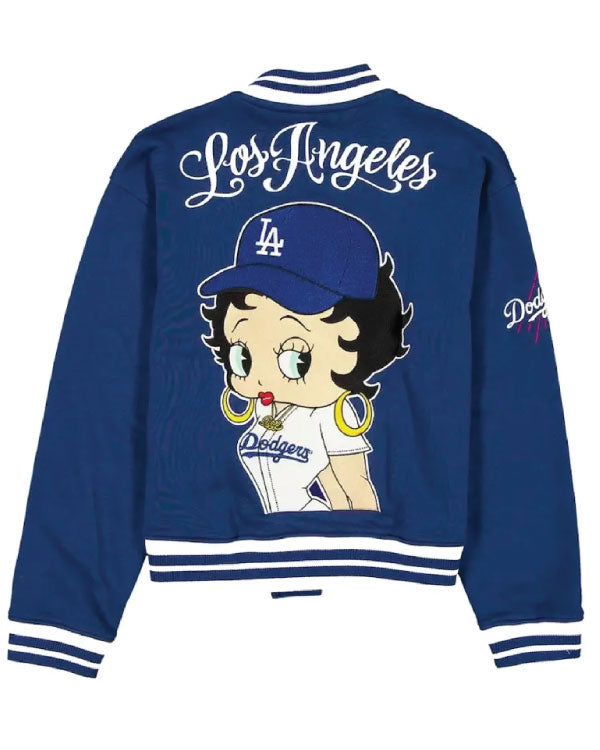 New Era X Bella Dona x Betty Boop Dodgers Jacket
