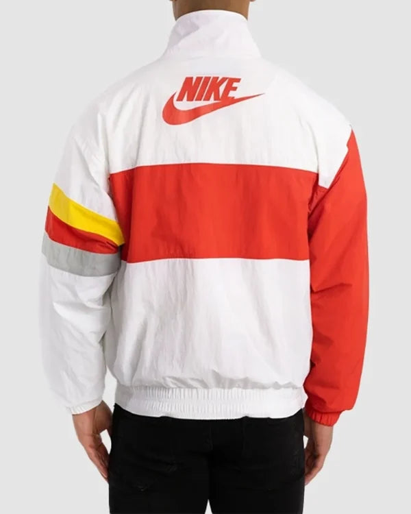 LFC Nike Mens White Heritage Jacket