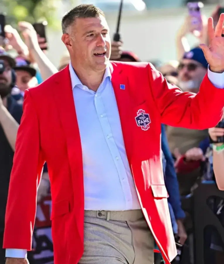 New England Patriots 2025 Hall of Fame Red Coat