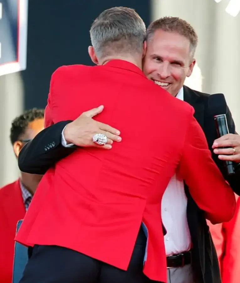 New England Patriots 2025 Hall of Fame Red Coat