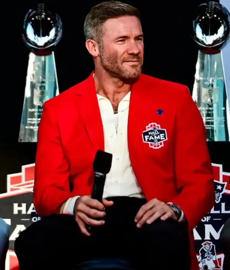 New England Patriots 2025 Hall of Fame Red Coat