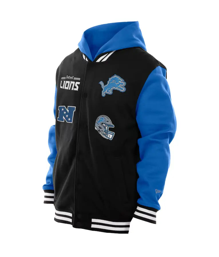 New Era Detroit Lions Hoodie Jacket