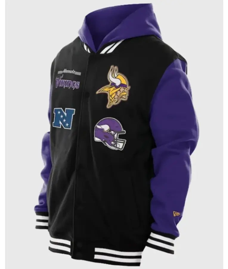New Era Minnesota Vikings Hoodie Jacket