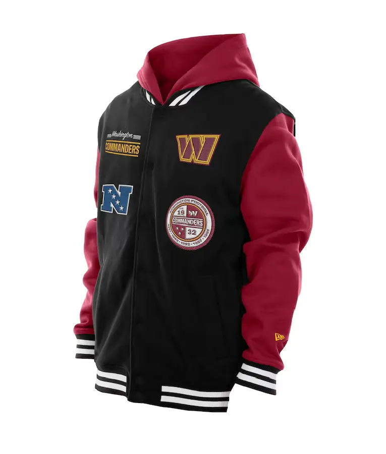 New Era Washington Commanders Hoodie Jacket