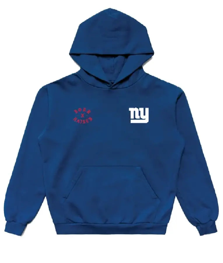 New York Giants Born x Raised Royal Hoodie
