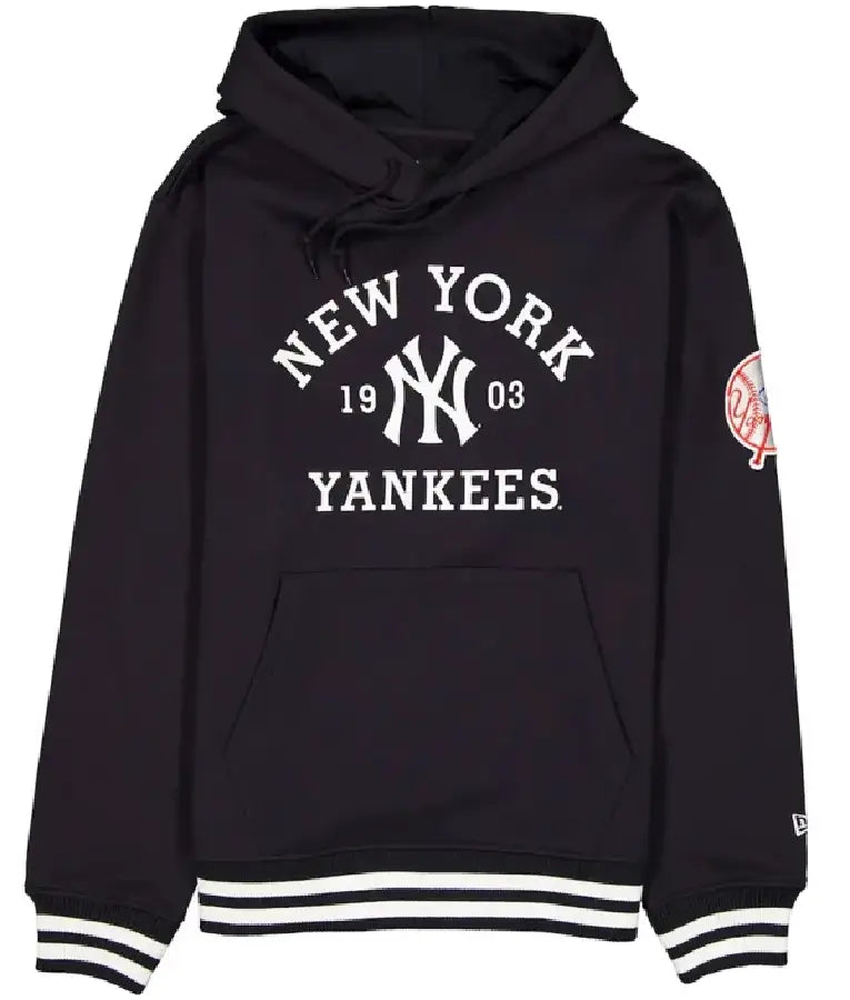 New York Yankees OVO x New Era Navy Heavyweight Hoodie