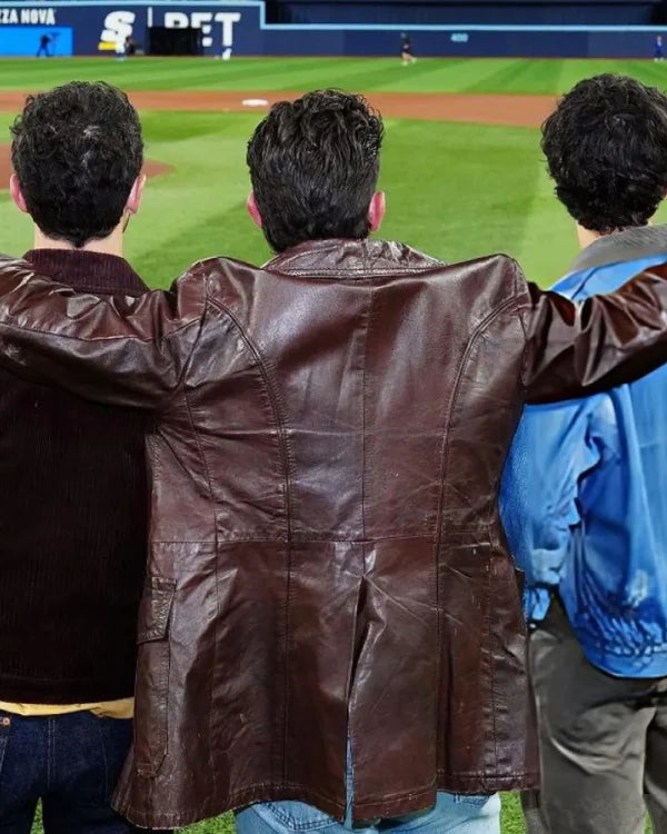 Nick Jonas Dodgers VS Toronto Coat