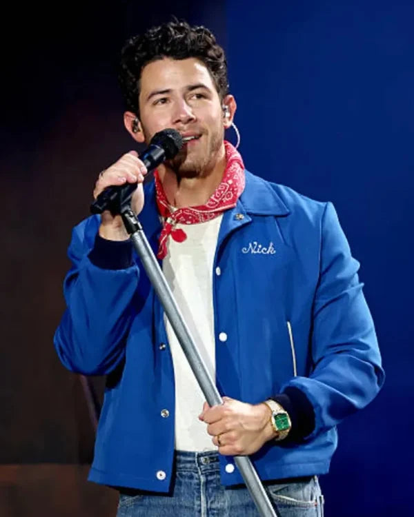 Nick Jonas JONAS20 Blue Jacket