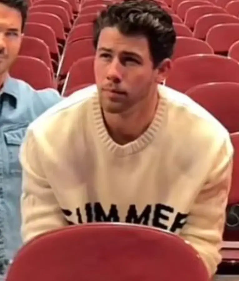 Nick Jonas Summer Land Sweater