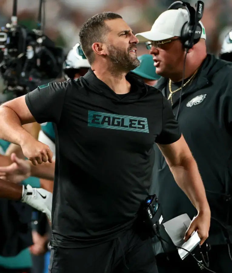 Nick Sirianni Philadelphia Eagles Black Hoodie