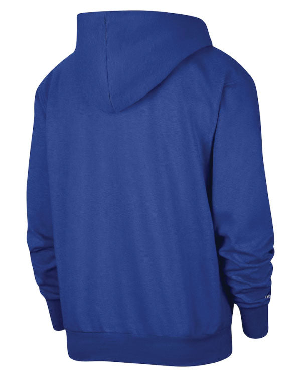 Nike Blue New York Knicks Authentic Performance Pullover Hoodie