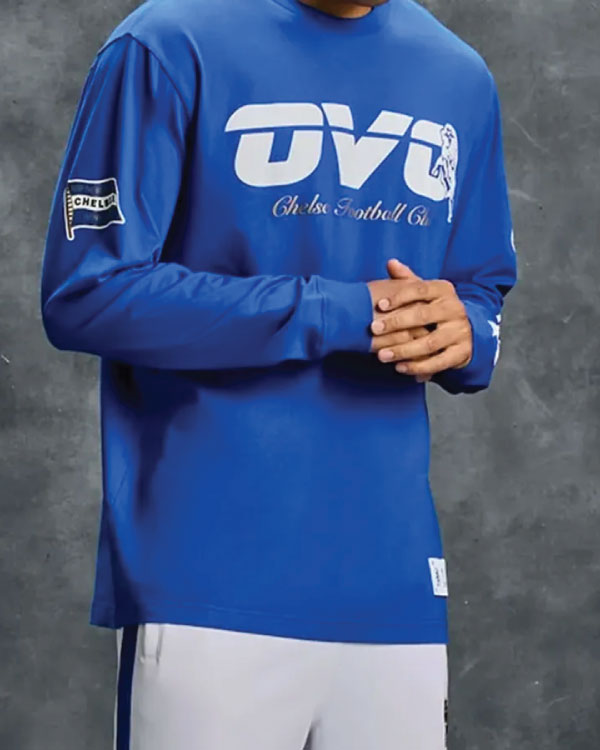 OVO X Chelsea FC Long Sleeve T-Shirt