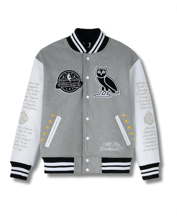 OVO x NBA ALL-STAR Varsity Jacket 2025