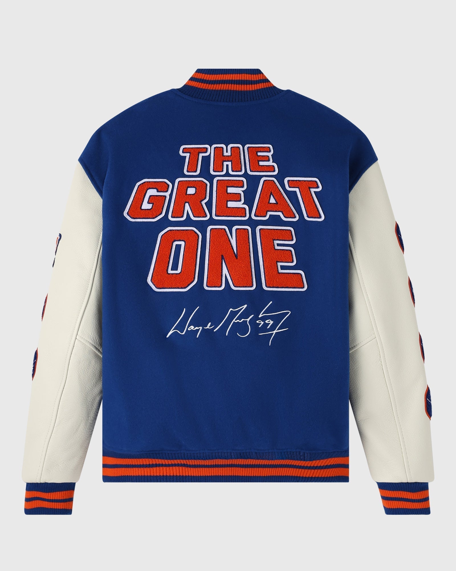 OVO Gretzky Blue Varsity Jacket