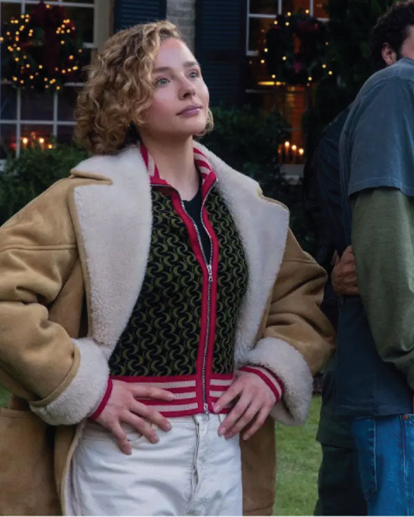 Oh. What. Fun. Chloë Grace Moretz Coat