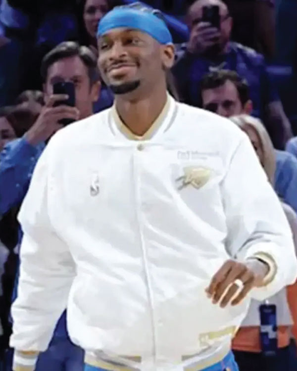 Oklahoma City Thunder 2025 Finals Champions Banner Raising Ceremony Jacket