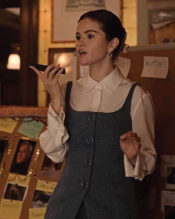 Only Murders In The Building S05 Selena Gomez Blue Vest