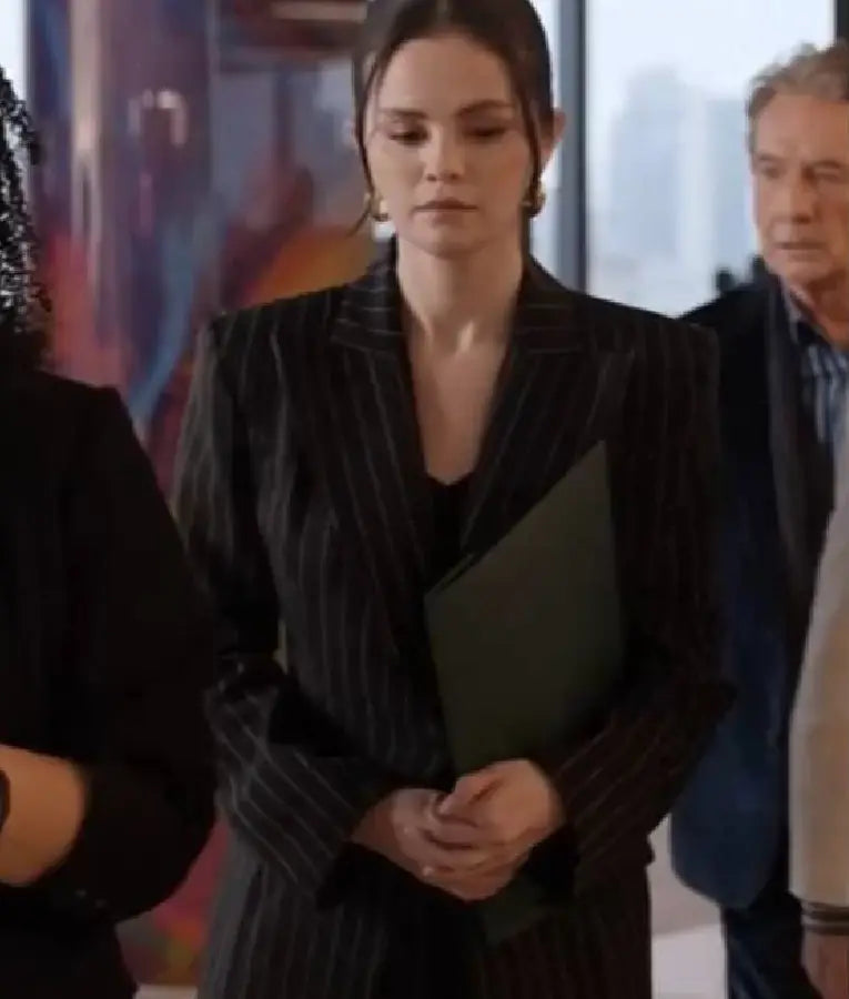 Only Murders in the Building Black Striped Blazer