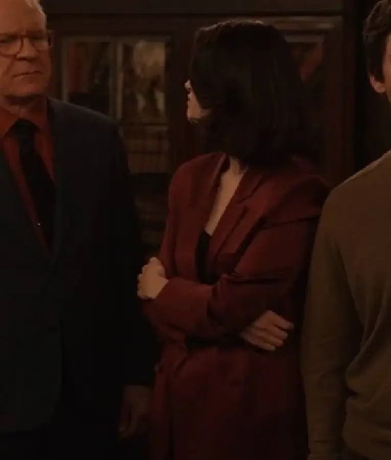 Only Murders in the Building Burgundy Blazer