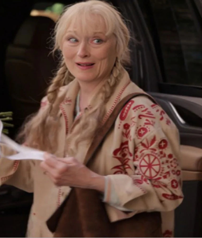 Only Murders in the Building S04 Loretta Durkin Embroidered Jacket