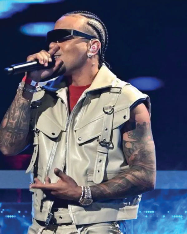 Ozuna Billboard Latin Music Awards 2025 Sleeveless Jacket