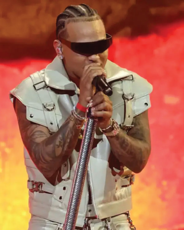 Ozuna Billboard Latin Music Awards 2025 Sleeveless Jacket