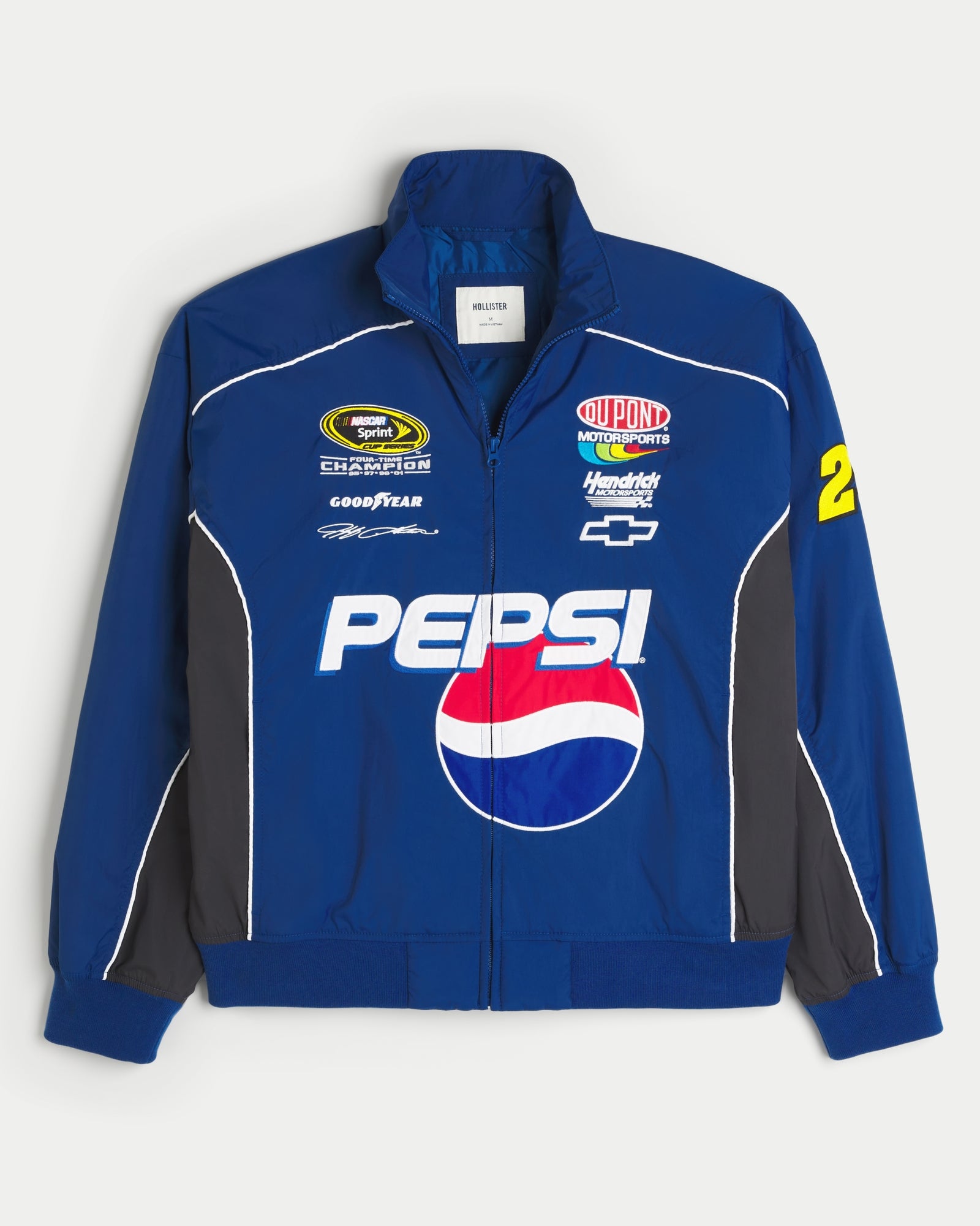 Pepsi NASCAR Graphic Zip-Up Racing Jacket