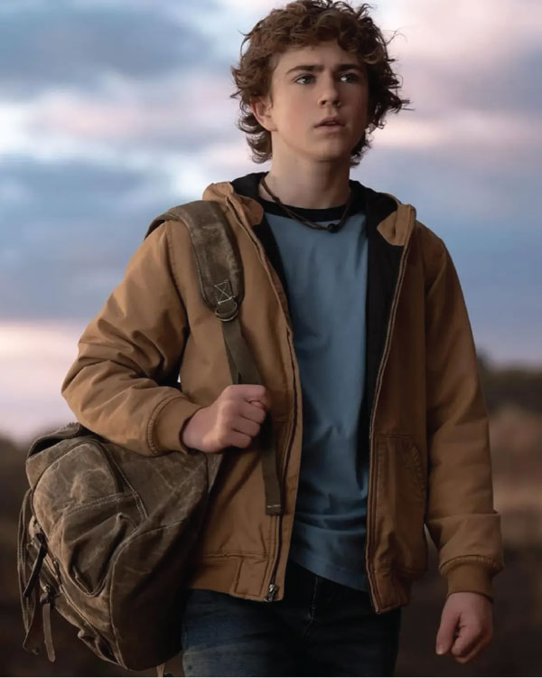 Percy Jackson And The Olympians Walker Scobell Hooded Jacket