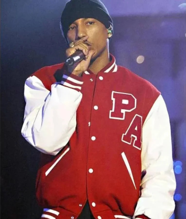Pharrell Williams Princess Anne High School Letterman Jacket