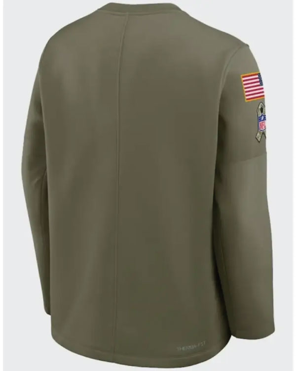 Philadelphia Eagles 2025 Salute to Service Long Sleeve Shirt