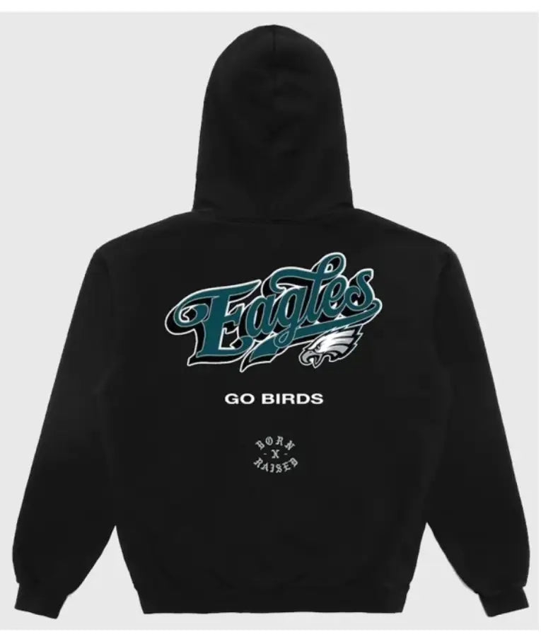 Philadelphia Eagles Born X raised Pro Script Hoodie