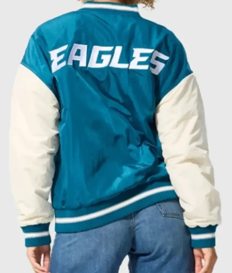 Philadelphia Eagles Green Bomber Jacket