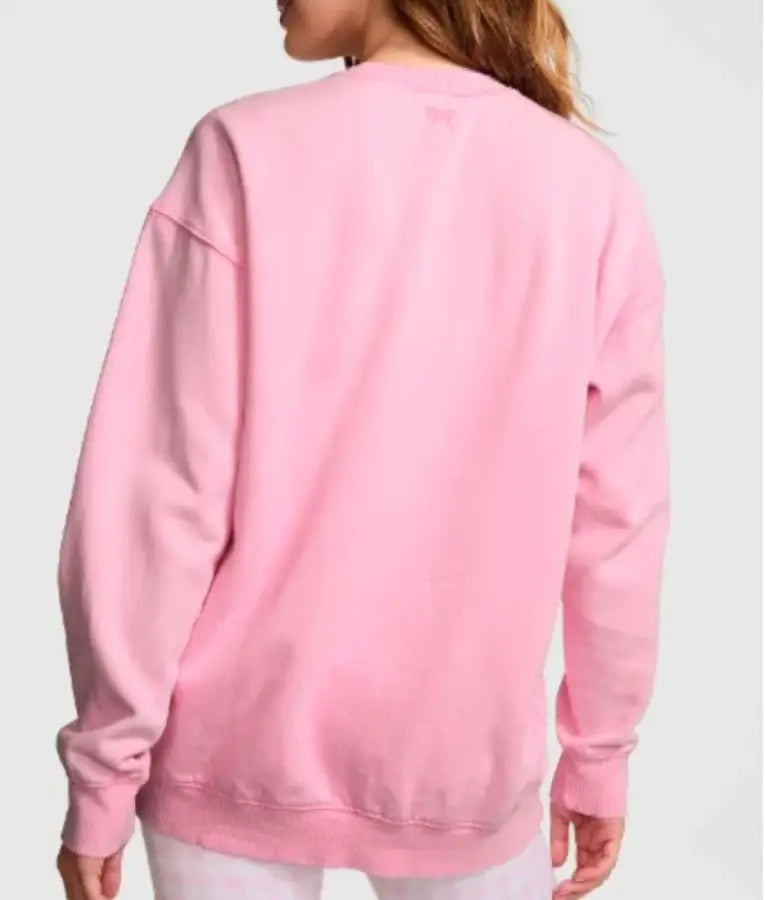Pink x LoveShackFancy Crew Sweatshirt