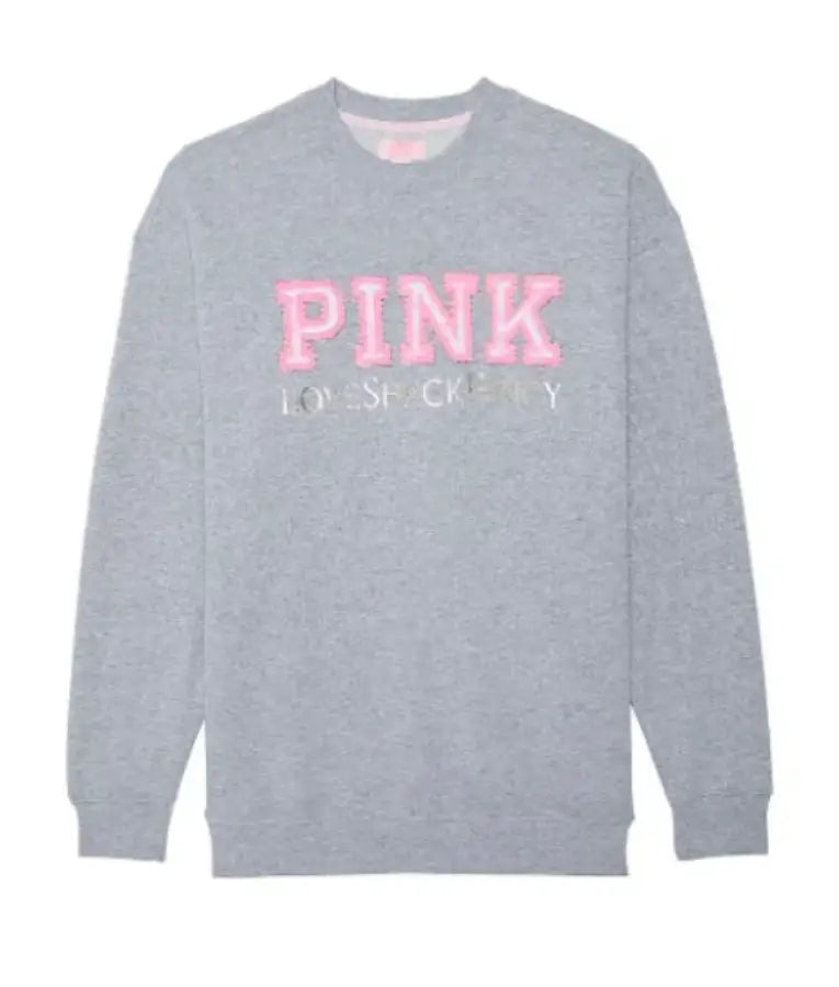 Pink x LoveShackFancy Crew Sweatshirt