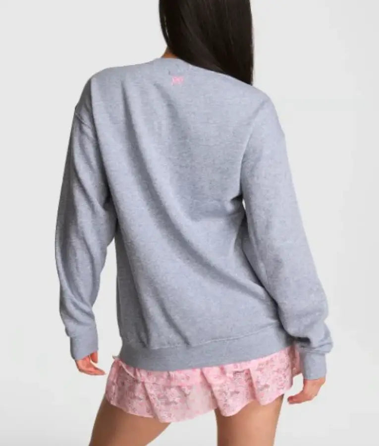 Pink x LoveShackFancy Crew Sweatshirt
