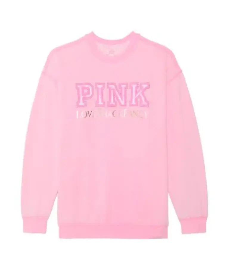 Pink x LoveShackFancy Crew Sweatshirt