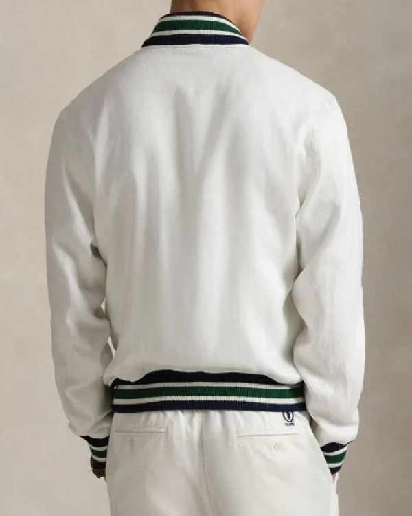 Polo Ralph Lauren US Open Linen Bomber Jacket