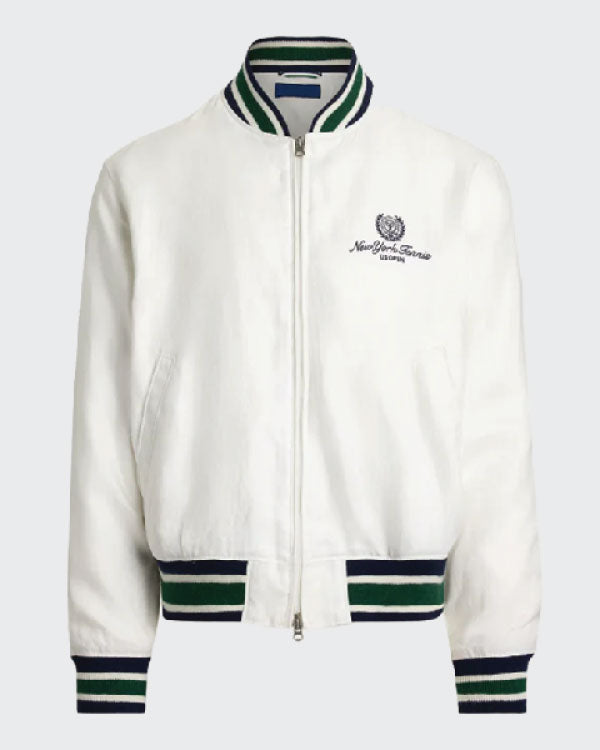 Polo Ralph Lauren US Open Linen Bomber Jacket