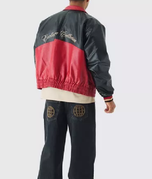 Pop the Balloon Live 2025 Chase DeMoor Bomber Leather Jacket