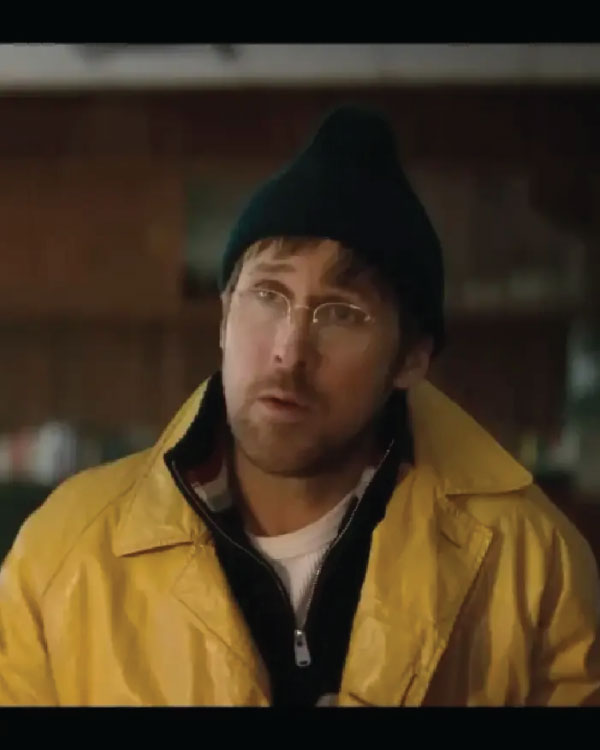 Project Hail Mary Ryan Gosling Yellow Leather Coat