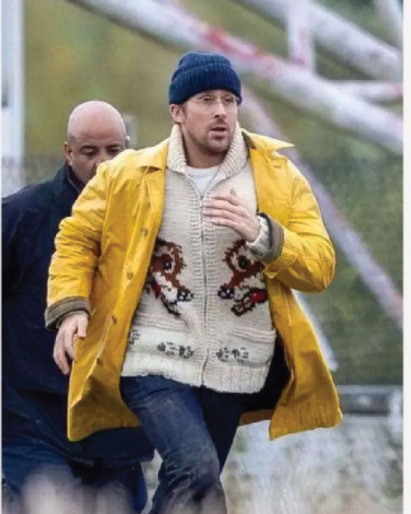 Project Hail Mary Ryan Gosling Yellow Leather Coat