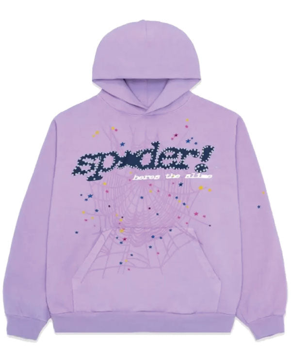 Purple Spider Hoodie