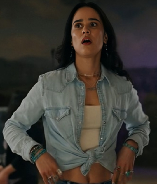 Ransom Canyon S01 Ellie Catawnee Denim Shirt