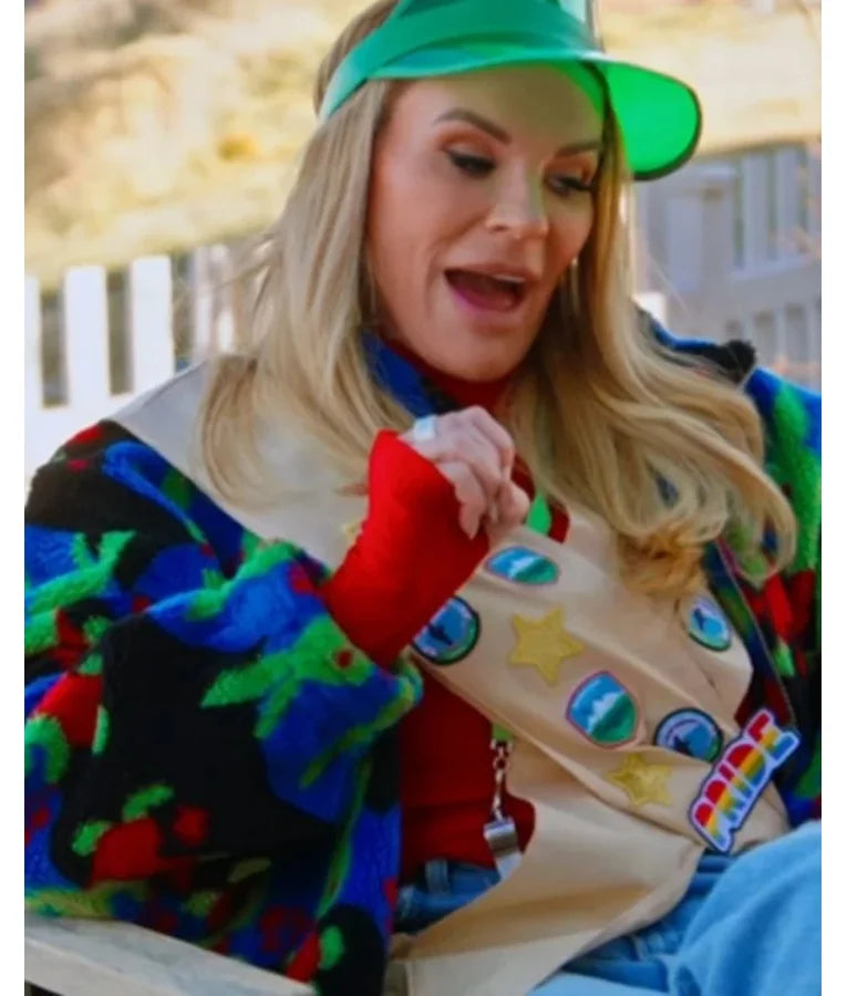 Real Housewives of Salt Lake City S05 Heather Gay Bunny Print Fleece Jacket