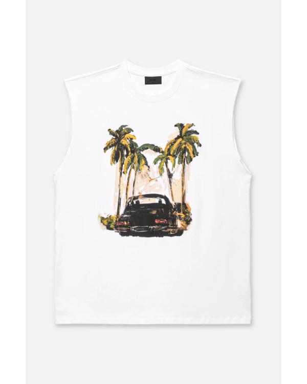 Reasonable Doubt S03 McKinley Freeman Palm Print Tank Top