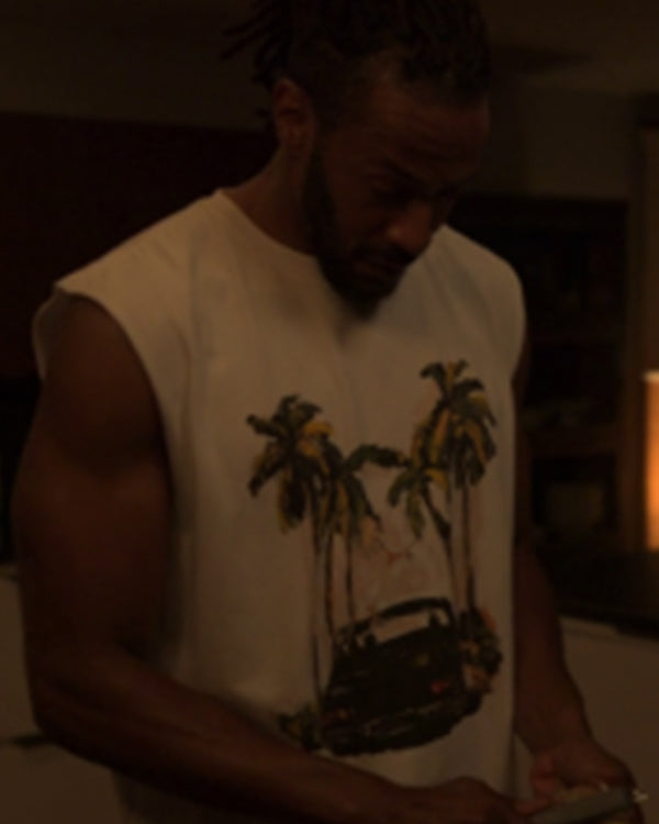 Reasonable Doubt S03 McKinley Freeman Palm Print Tank Top