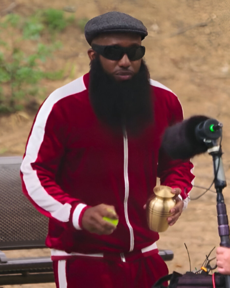 Resurrected Rides S01 2024 Chris Redd Red Tracksuit